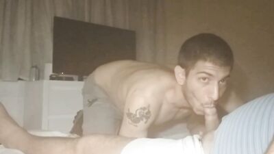 Sucking my Stepdad Dick While he is