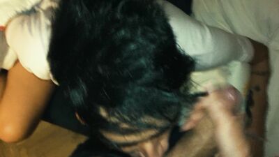 wake up step bro for suck my hard cock