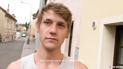 CZECH HUNTER 467 - Muscular Jock Takes A Big Dick Up His Smooth Behind