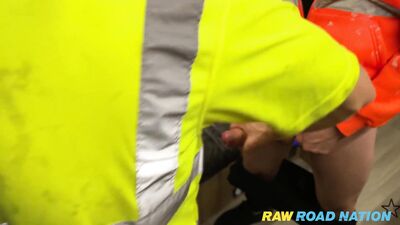 I never have trouble picking up guys on my favourite long-haul truck-stop