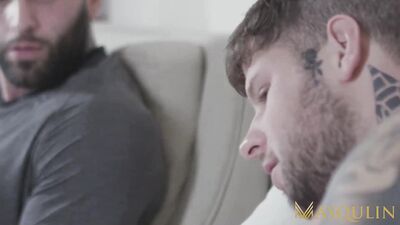 MASQULIN Tattooed Hunk Markus Kage Raw Breeds Andrew Green