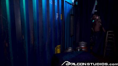 FalconStudios Hunter Smith Fucked Bareback Behind The Bar