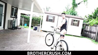 Brother Crush - Gay Stepbro Grabs & Pounds My Ass After Cyclng Class