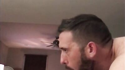 Daddy gave me his cum then I shot mine