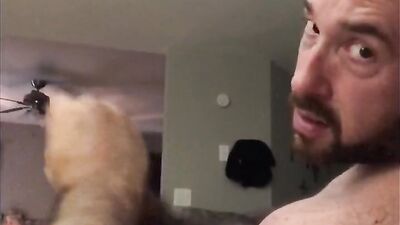 Daddy gave me his cum then I shot mine