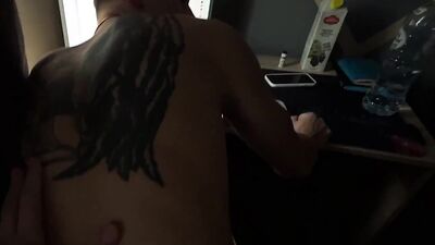 fucked me hard with his big dick right on the chair