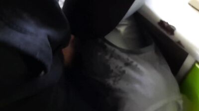 Guy PISSING on an imaginary fag and FUCKED him