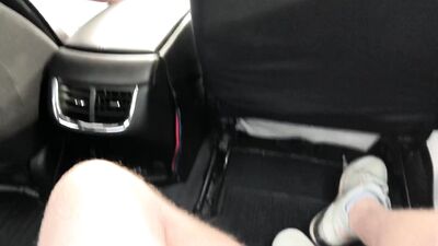 Jerking off in Uber, the driver caught me but didn’t say anything.