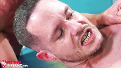 FistingInferno - Drew Sebastian's Intense Double Fisting Threesome
