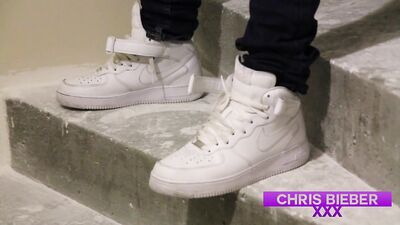 Chris Biebers Foot Sucking and Anal Sodomy Cum Shot!