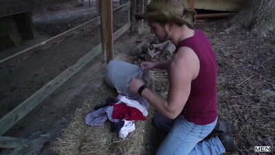 The Ranch Hands: Men at Work - A Gay Porn Video featuring John Magnum and Allen Lucas