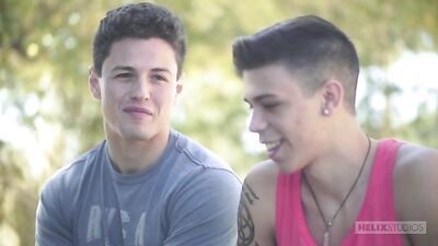 Studded by Corey Marshall in this sizzling debut scene. Watch as these two hung studs go at it, pounding each other harder and faster than you#8217;ve ever seen before!