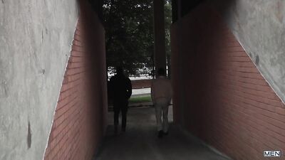 Behind the Bleachers: The Secret Sexual Escapades of Two College Heartthrobs!