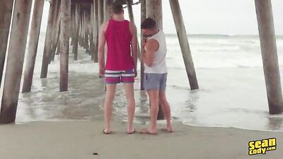 Beach Bareback Bromance - Deep Anal Sodomy without a Condom
