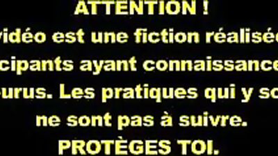 Double Penetration with an Older French Man by Two Roughnecks in a Parking Garage