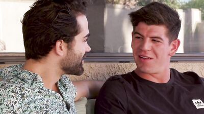 Muslim stud with massive cock pleasures himself in a solo masturbation scene