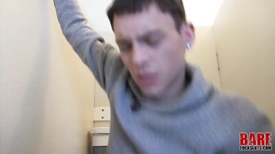 Toilet Tricks - Bareback in Public Restrooms