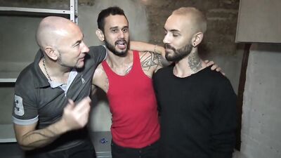 Tied up and Left to Pleasure Himself - John Sillys Gay Porn Adventure with Latino Minx, Tiago Couto