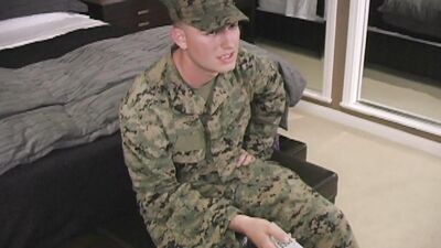 Boot Camp Bareback: The American Marines Straight Dick in My Ass