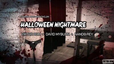 Gay Porn Halloween Special - Sucked and Sodomized in Brazilian Leather Club. (183 characters)