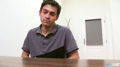 Barebacking the Boss: A Young Mans Willingness to Do Anything for a Job, Including Sucking and Fucking the Interviewer