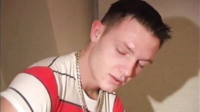 Two French Buddies Suck the Blonde Dudes Cock: A Gay Porn Video