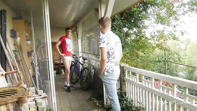 Ride Hard and Creamy: Mark Troy and Tony Milaks Early Morning Workout