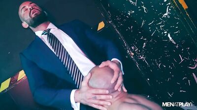 Leather Cruising: Uncut Cocks and Muscular Meat