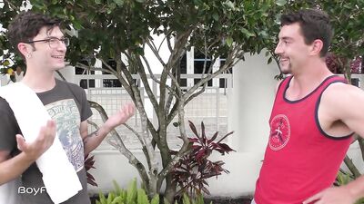 College Roommates Go All the Way - First Time Anal Sex