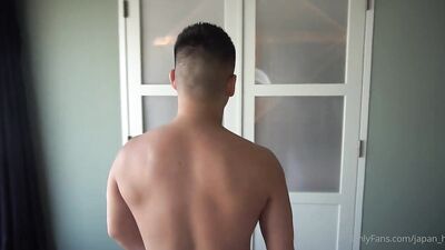 Young Asian Couple - Tall and Lean, Unleashing Their Gay Passion in Bed!