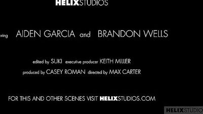 Young and Hungry: Brandon Wells Licks Up Aiden Garcias Legendary Cock