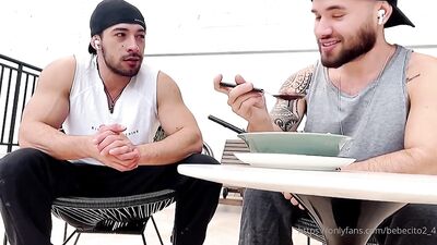 sexy brazilian twinks take it off for - mike bebecitos ass eaten by lowi