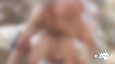 Cruising on a Gay Beach in Maspalomas German Couple and Me for Another Fun Cockplay on the Isolated Sandy Shore