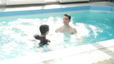 Hot Russian Stallion and Curious Twink