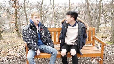 Young & Hungry - Roman and Angels Gay Porn Adventure