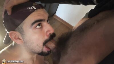 Arab Dominator Takes Control of Passive Algerian with Huge Caliber Cock