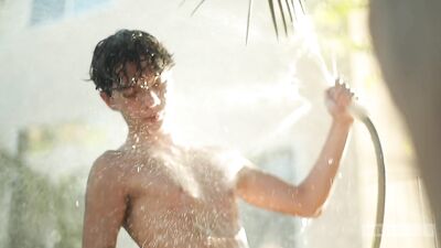 Swimming in Sin: Sam Ledger Masturbates in the Pool