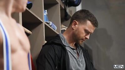 Cocky Coach Part 3: Johnny Donovan & Drake Vons Ultimate Gay Porn Match!