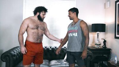 Chubby Haircut and a Gay Facial with Tony Romero