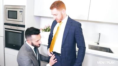 Revenge of the Cuckold: Leander and Johnnys Suit Sex Fury!