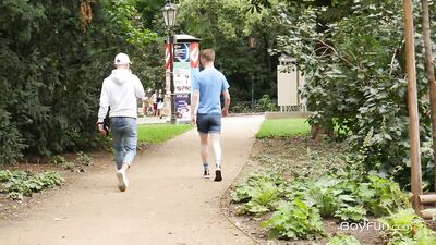 Young and Hungry: Oliver Morgenson & Alexander Lights Gay Porn Adventure