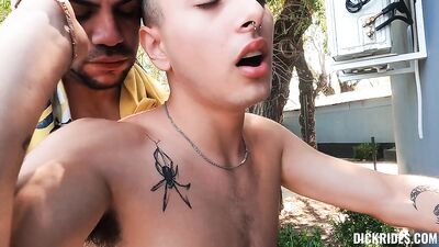 Cruising with an Unforgettable Ride: Mexican Pick-Up Meets Hot Driver at a Gay Porn Video Shoot