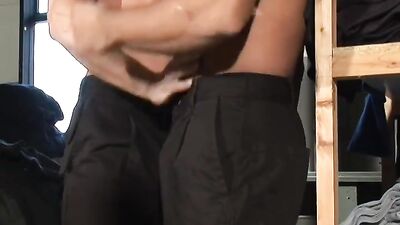 Bruising Bulges and Biceps: Two Huge Delivery Men Get Down and Dirty in the Warehouse