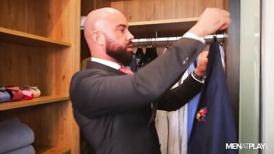 Manuel and Brunos Suit Sex Romp on Saint Valentines Day