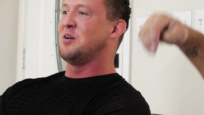 Bro-Time with Roman and Pierce Turns into an Unprotected Blowjob!