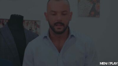 The Tailor and the Sirs Suit Dilemma - Bareback Facial Hairy Socks