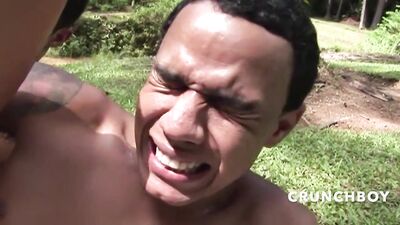 Outdoor Military Makeout Session with Hotties - Raw and Dirty!