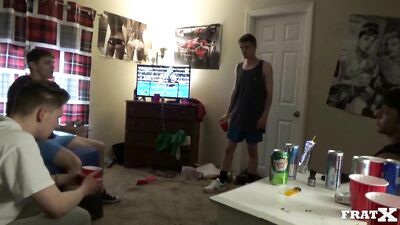 Full Mouth and Knees Deep: The FratX Brotherhoods Rotating Oral Fixation