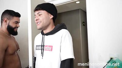 Young and Passive: A Brazilian Hardcore Lesson with Leonaordo and Muscular Rico Marlon