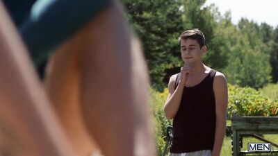 Bleacher Bros - Joey Mills and Leo Louis Get It On in the Stands!